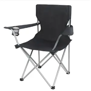 Ozark Trail Basic Quad Folding Camp Chair with Cup Holder