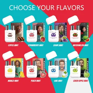 2-in-1 Dual Nozzle Nasal Stick - Coffee Mint & Green Apple Mint, Menthol Freshness for Focus & Energy, Portable Pocket Inhaler for Students & Gamers, Nicotine-Free