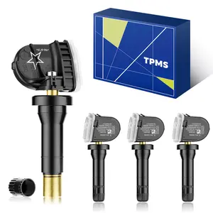 Pre-Programmed TPMS,315Mhz Tire Pressure Sensor Compatible with:Chevy Silverado 1500 07-18 | Tahoe 07-20 | Impala 06-20 | Cadillac Escalade 07-20 | Buick Encore 13-22 | Enclave 08-17 OE#13598771(4PCS)
