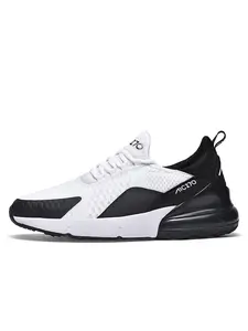 Men's Breathable Sports Training Shoes, Comfortable Fitness Running Walking Shoes, Durable Gym Workout Sneakers