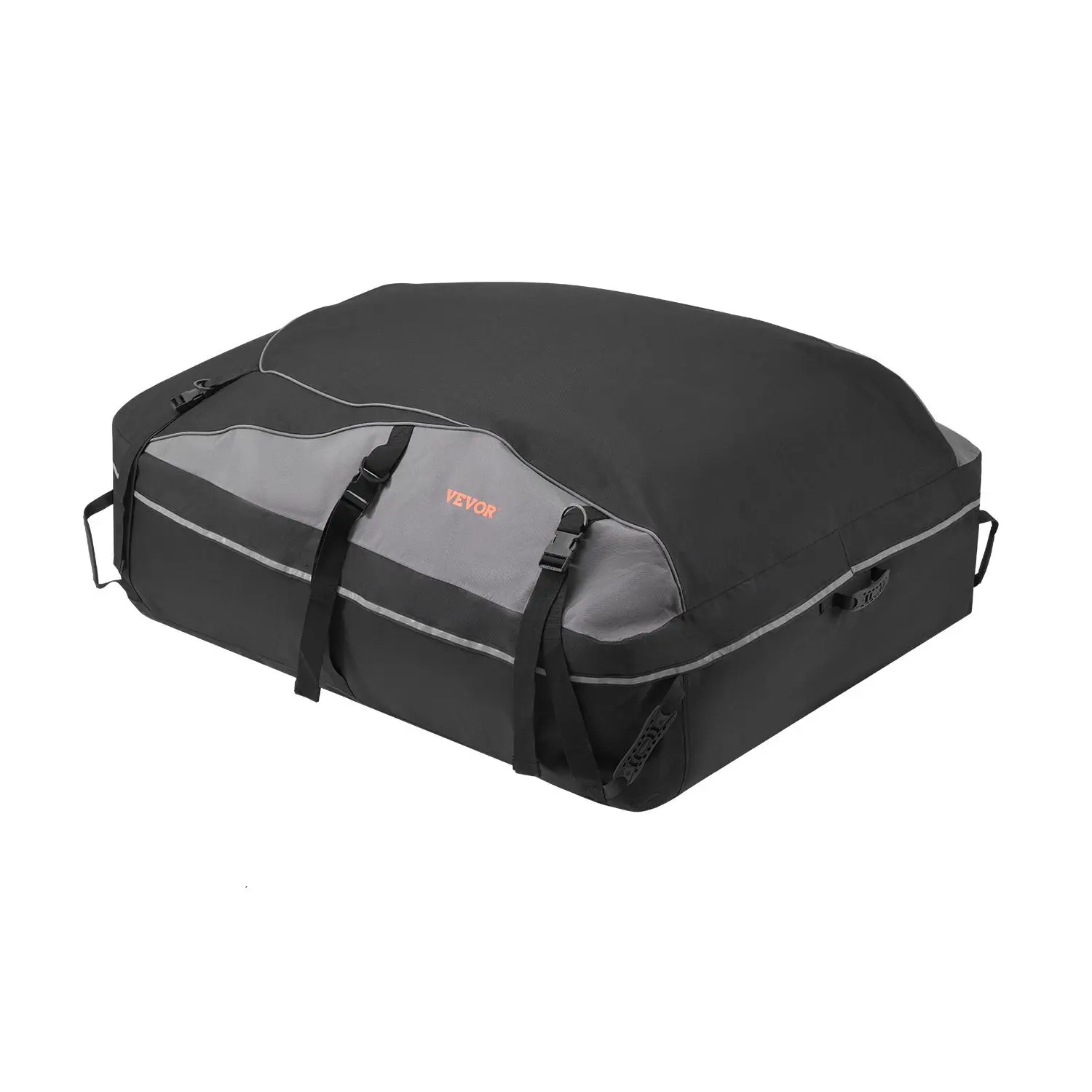 【Summerfinds】VEVOR Car Rooftop Cargo Carrier Bag, 21 Cubic Feet Cargo Carrier for Car Roof, 100% Waterproof 900D Oxford Cloth Roof Luggage Bag for All Vehicle with/without Rack- with Lock, Non-Slip Mat, Door Hooks