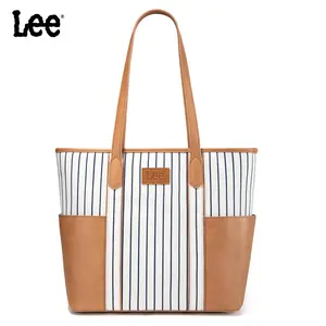 Montana West x Lee Shoulder Tote Bag for Women, Medium Top Handle Handbag Work Travel Hobo Purse