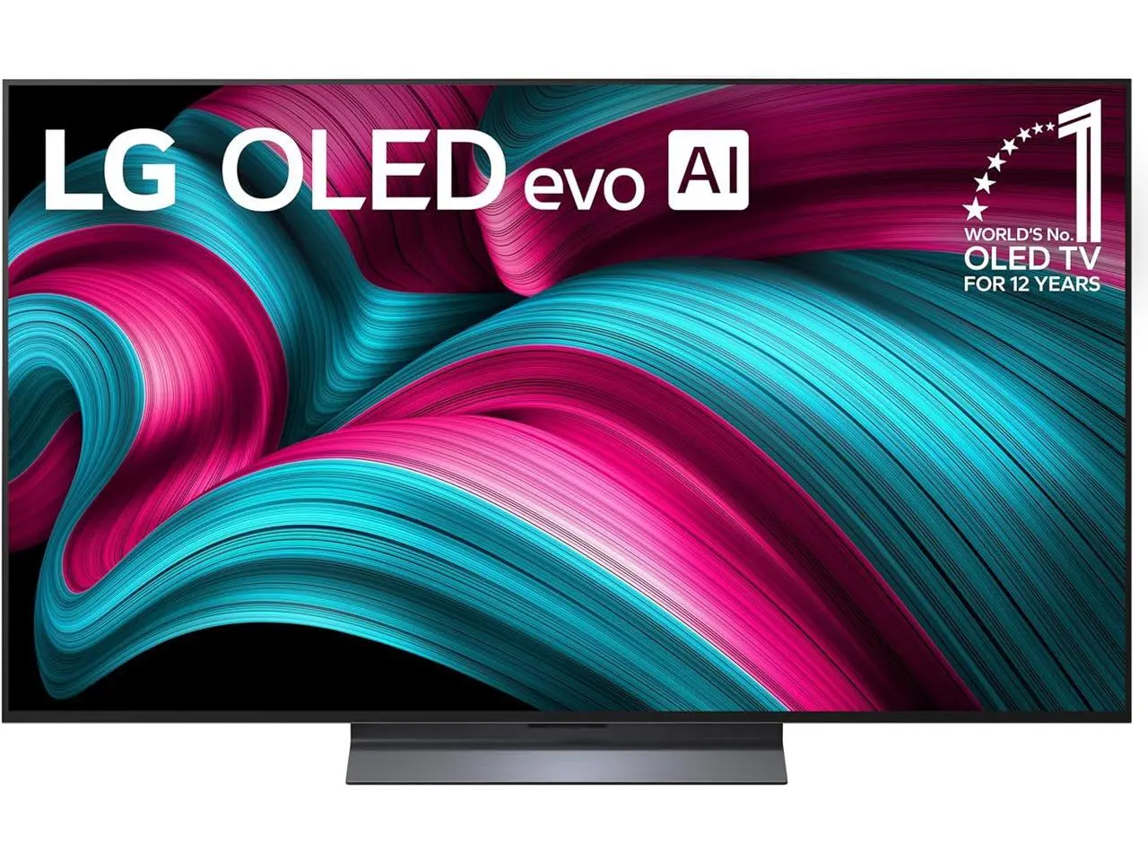 LG 55-Inch Class OLED evo AI 4K C5 Series Smart TV w/Dolby Atmos, Dolby Vision, HDR10, AI Super Upscaling 4K, Filmmaker Mode, Wow Orchestra, Alexa Built-in (OLED55C5PUA, 2025)