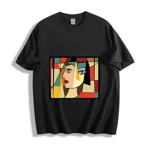 T-Shirt Unisex Tops Womenswear Cotton Short-sleeve Comfortable T Shirt for Adult Men and Women - Ideal for Everyday Wear