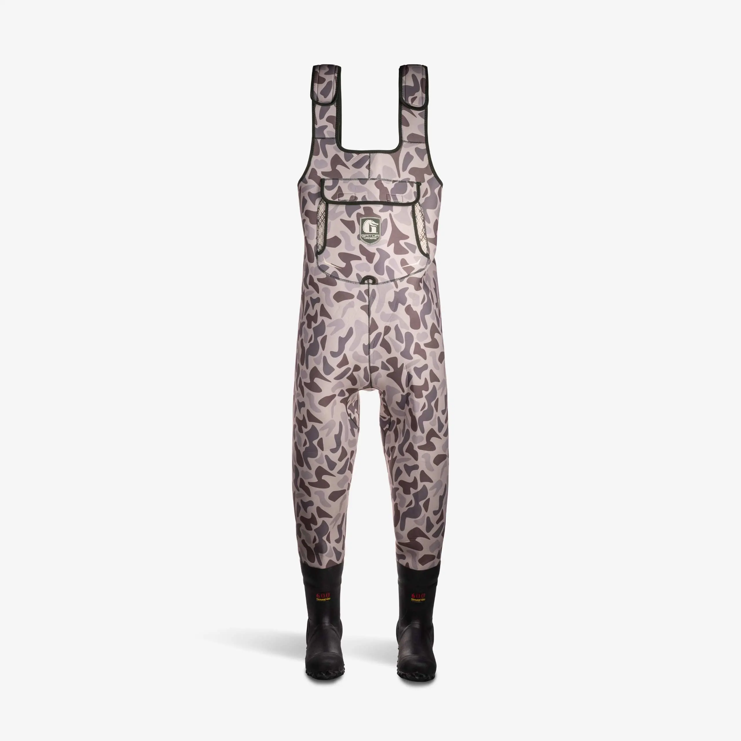 Men's Retro Waterproof Waders - Fishing Gear for Wetland Outdoor Sports