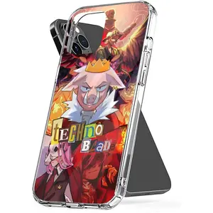 Phone Case Technoblade TPU Clear Anti Waterproof Scratch Accessories Compatible with iPhone SE 7 8 X XR 11 12 13 14 15 16 Plus Mini Pro Max Samsung Galaxy Note S9 S10 S20 S21 Ultra Plus Smartphone Protective