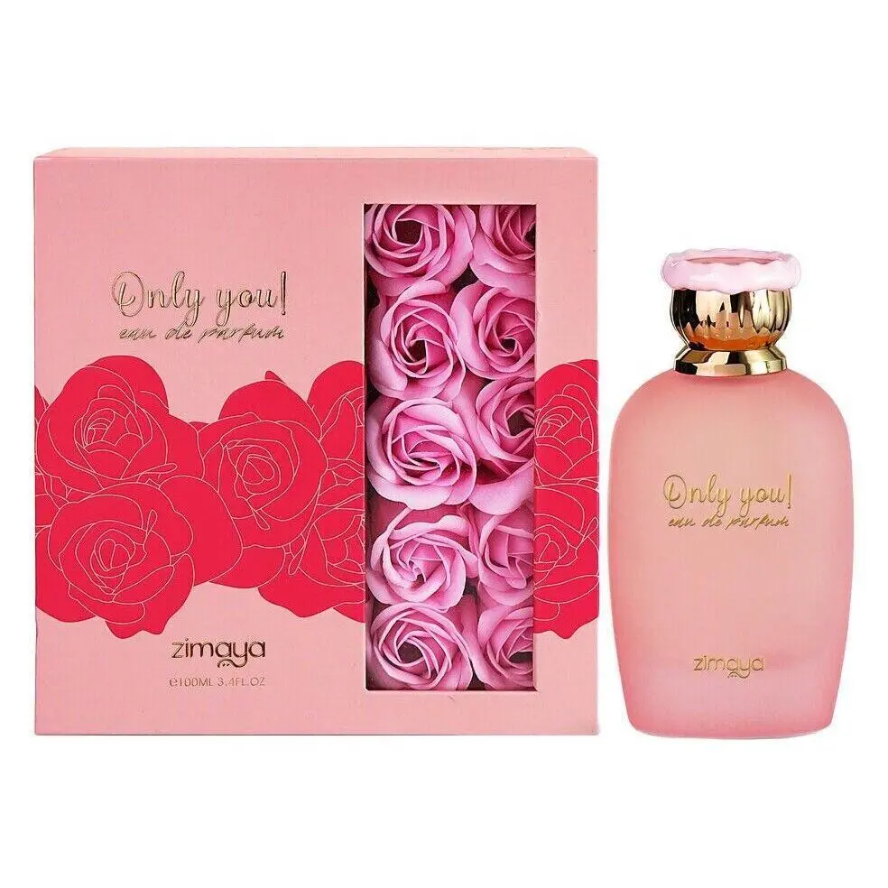 Zimaya ONLY YOU Women's Floral Eau de Parfum (EDP) - 100ML (3.4oz) Daily Use Fragrance with Citrus Blend, Signature Scent for Nature-Loving Individuals