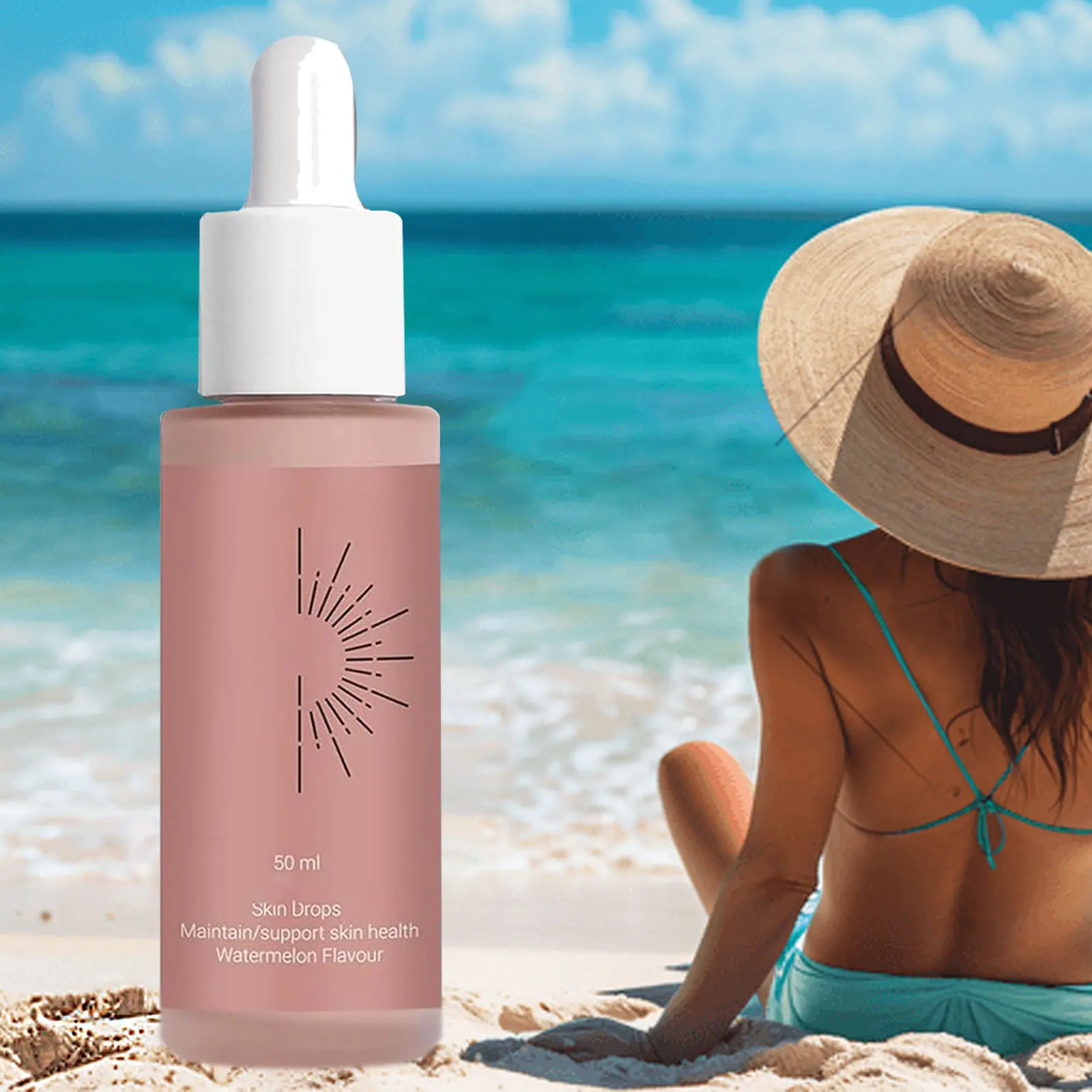 Sunless Tanning Drops, Moisturizing Bronzing Tanner for Face & Body, Promotes Skin Health and Pigmentation Skincare Moisturizer
