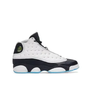 Jordan Kid's 13 Retro White Obsidian Powder Blue, from StockX