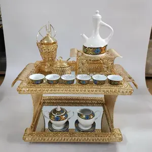Timeless Habesha 4 pieces Coffee Table Set REKEBOT.