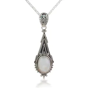 NOVICA Artisan Handmade Cultured Pearl Button Earrings | White Sterling Silver | Freshwater India Birthstone | 0.7" L x 0.7" W | 'Regal Aura'