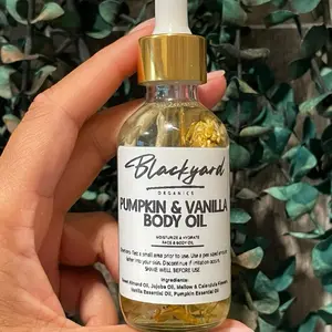 Pumpkin & Vanilla Natural Body Oil