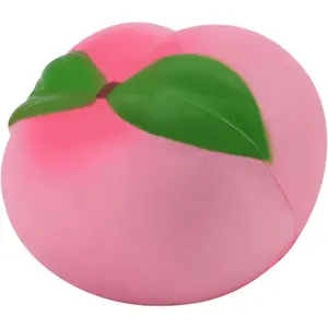 Peach Peach Toys Peach Fruit Slow Rising Soft Toy Stress Relieve Gift Slow Rising Peach Stuffed Plush