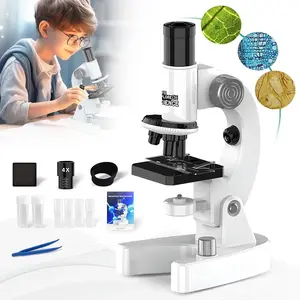Rekotech HD Explorer Microscope: 4800X Professional Biology Lab for Kids & Students