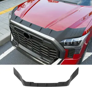 powoq Hood Protector Compatible with 2022-2026 Toyota Tundra Deflector 2023-2026 Sequoia Shield Upgraded TPE Hood Deflector Replacement for 22-26 Toyota Tundra Accessories