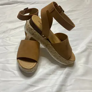 Tan Platform Sandals