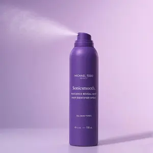 Hair Identifier Spray for Dermaplaning by Michael Todd Beauty | Instantly Highlights Peach Fuzz for Precise Sonicsmooth Hair Removal | Collagen-Infused, Sensitive-Skin Safe, Oil-Absorbing Prep Mist for Flawless, Glowing Skin
