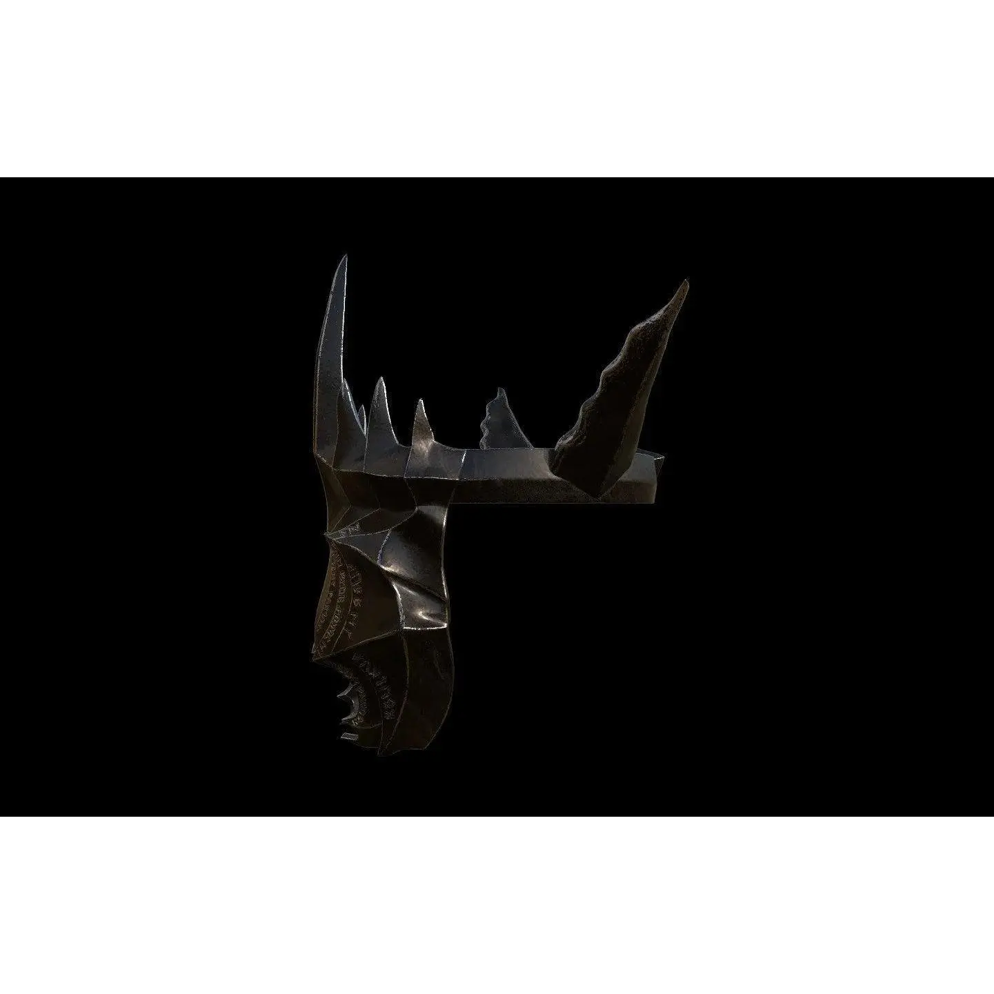 Mouth of Sauron Helm | Scaled to Fit