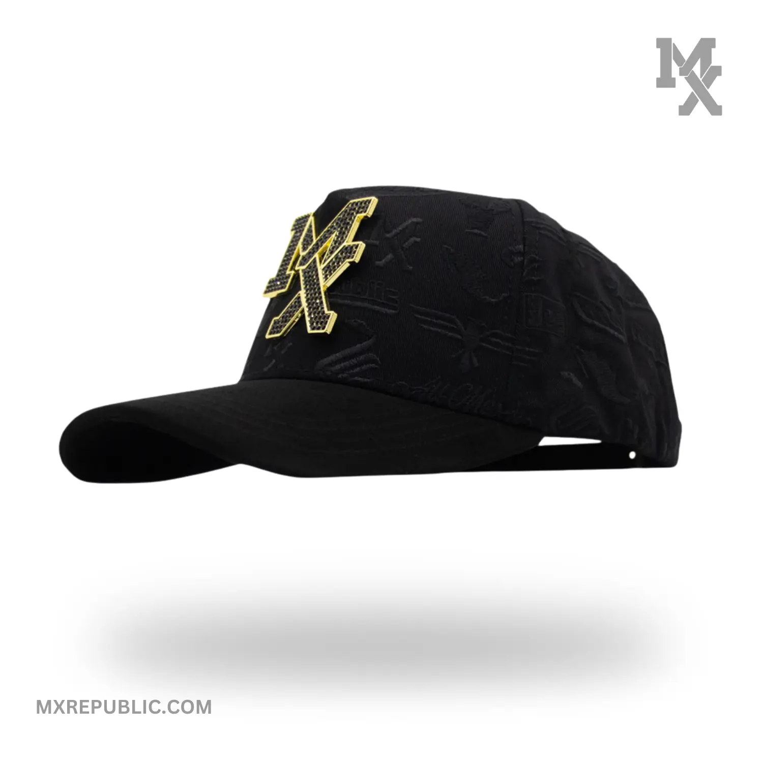 MX Gold Black Diamonds Deluxe Full Set Premium Hat