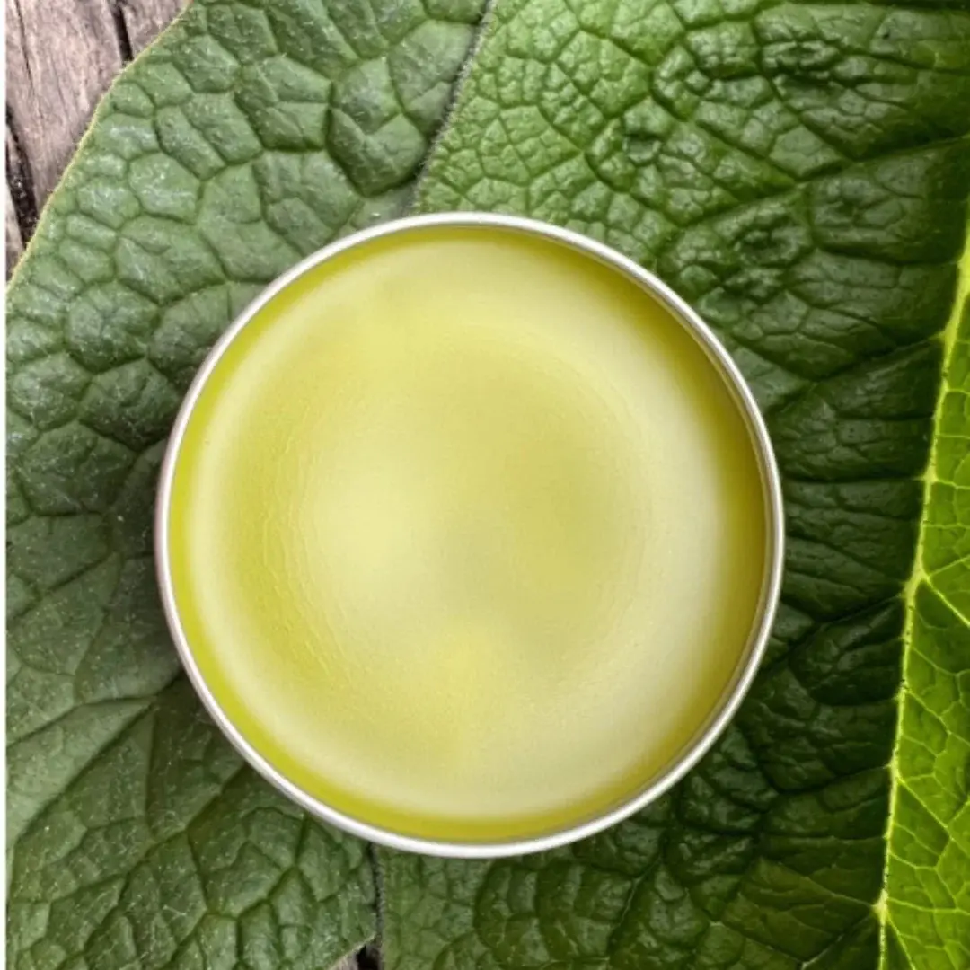 Organic Comfrey Salve All Natural 2 oz -Therapy for Joint Pain Relief & Skin Ailments
