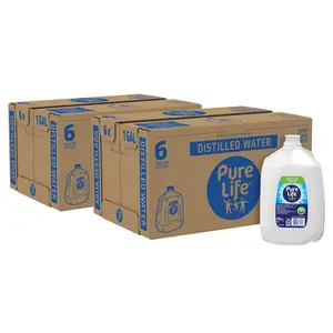 CAMEO Pure Life Distilled Non-Carbonated Still Water, 1-Gal Plastic Bottles, 12-Count Case