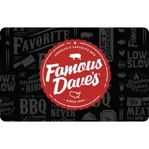 Famous Dave's eGift Card