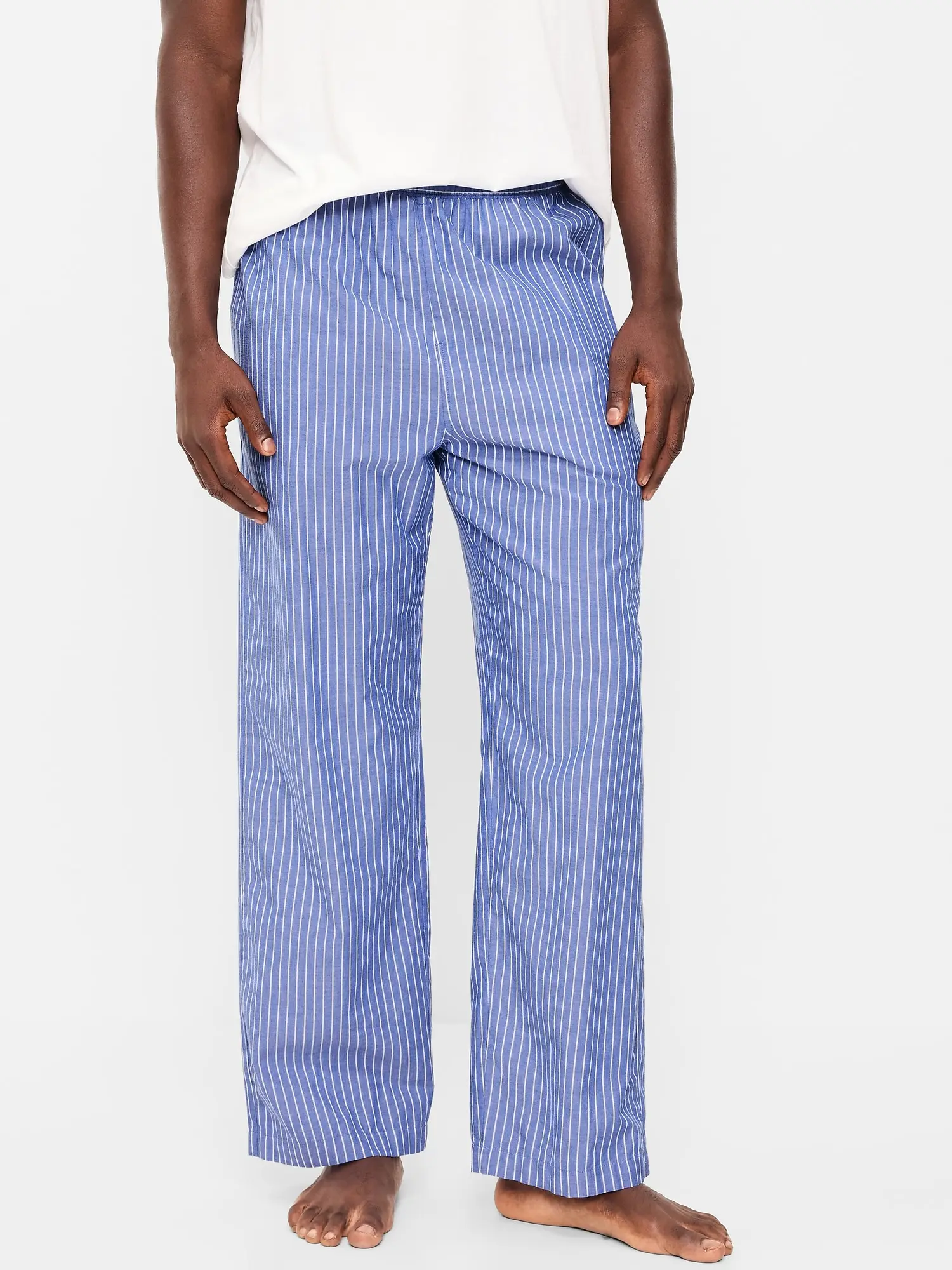 Old Navy Men's Baggy Poplin Boxer Pajama Pants