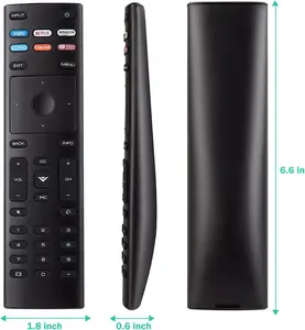 Universal Vizio Remote XRT136 with Hulu Netflix VUDU XUMO Crackle iHeart Apps for Vizio TV D50f-F1 D24f-F1 D43f-F1 E43-E2 E60-E3 E75-E1 P55-E1 P65-E1 P75-E1 M70-E3 M65-E0