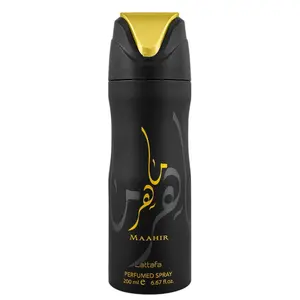 Lattafa Maahir for Unisex Perfumed Deodorant Spray, 6.6 Ounce