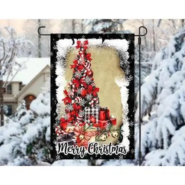 Merry Christmas Garden Flag