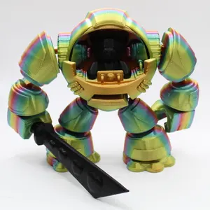 3D Printed Articulating Teddy Bear Robot