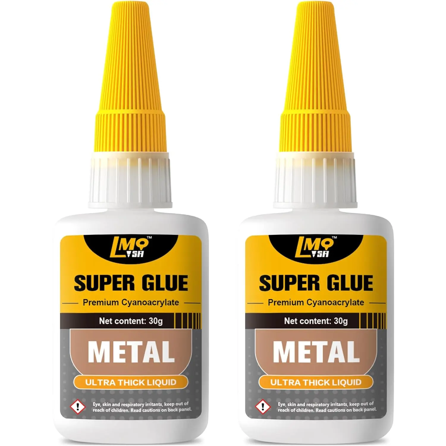 Metal Super Glue Liquid, Clear Instant Cyanoacrylate Adhesive for Metal Repair,  Purpose CA Glue for Shoe Ceramic Repair Plastic Leather Glass  Pottery Aquarium Porcelain Fletching