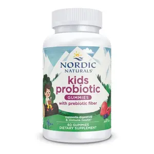 Nordic Naturals Probiotic Gummies - 1.5 Billion Live Cultures, 60 Count Daily Use for Gut Health, Convenient Format, Healthcare
