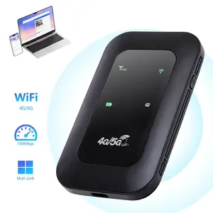 Portable Wifi Hotspot For Travel Router Mobile Hotspot Pocket WiFi International Hotspot Router Multi Connected Devices Hotspot Device Ideal for Travel in Europe Hotspot Device