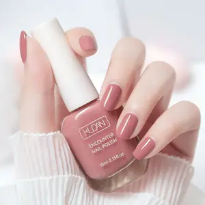 rose pink Nail Polish 6PCS(0.35fl.oz) - Water-based Nail Polish. No LED Lamp Needed, Quick-drying, Long-lasting, Peelable Nail Polish, Suitable for At-home DIY Nail Art Manicure, Diy French Manicure. An Ideal Gift for Spring And events.