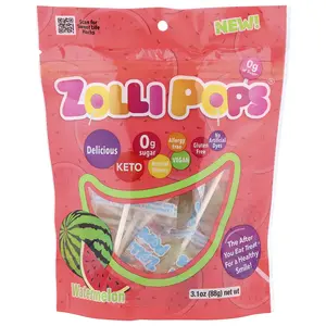 Zollipops The Clean Teeth Pops, Watermelon, 3.1 oz (88 g)