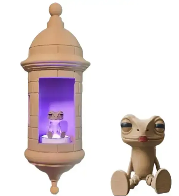 Puerto Rican Garita Wall Coqui Lamp Home Decor Wall Lamp