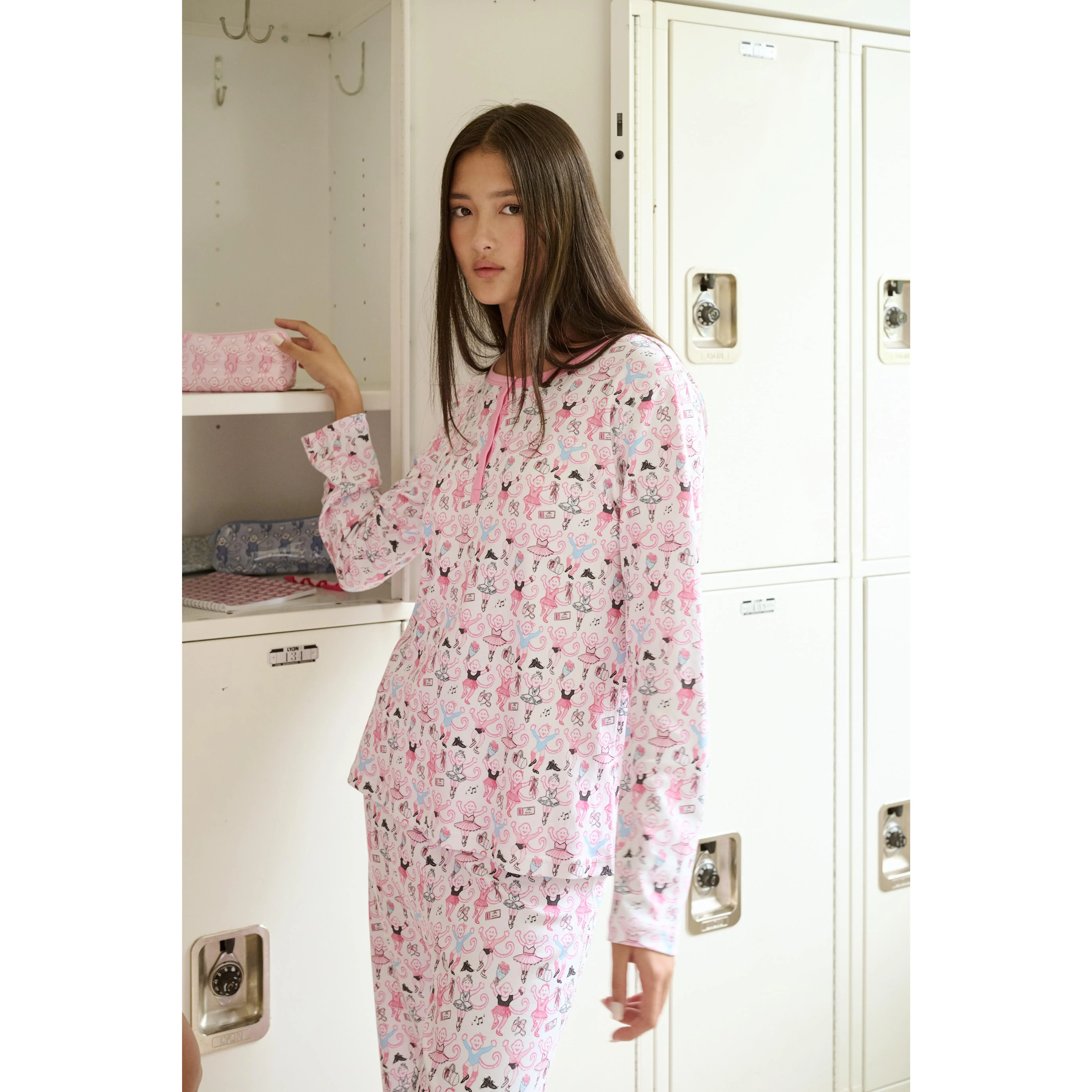 Monkey Pirouette Pajamas