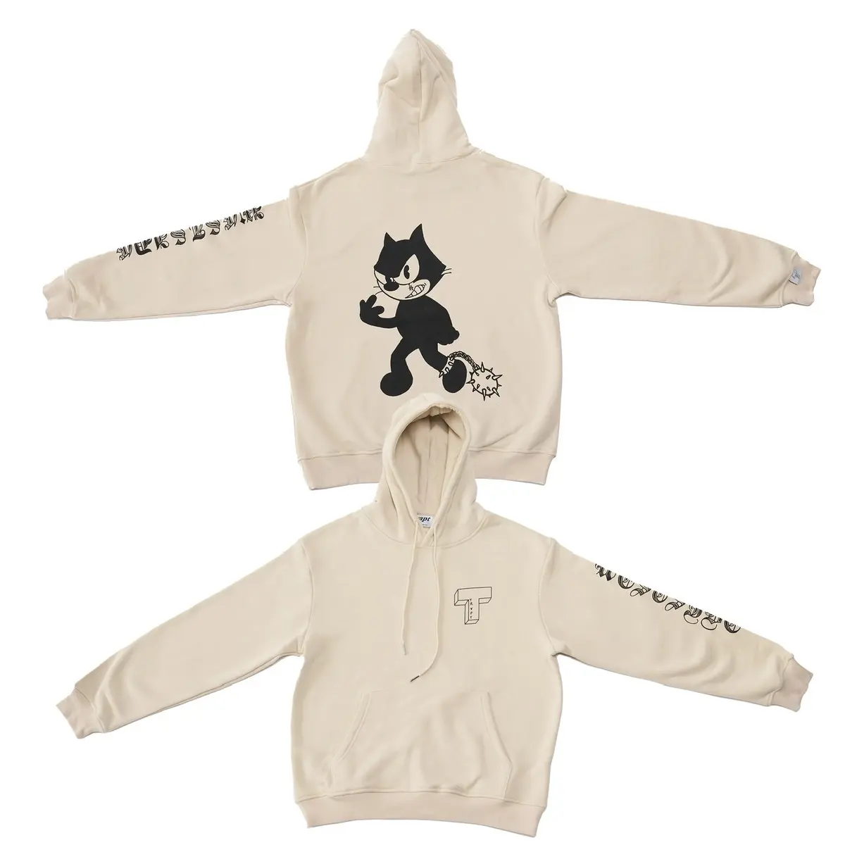 Trapt Felix Hoodie - 100% Cotton 400GSM Fleece Lining