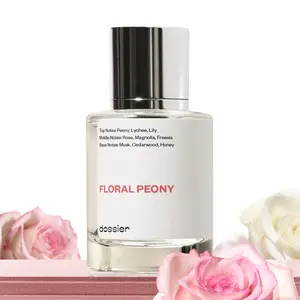 Floral Peony, Dossier, Women Perfume, Eau de Parfum, 50ml, Peony, Lychee, Lily, Rose, Magnolia, Musk, Cedarwood, Honey