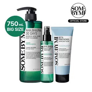 Full Body Miracle Repair Set - 3-Step Routine for Hyperpigmentation & Body Acne - Salicylic Acid & Niacinamide - Soothing Centella - Korean Skincare