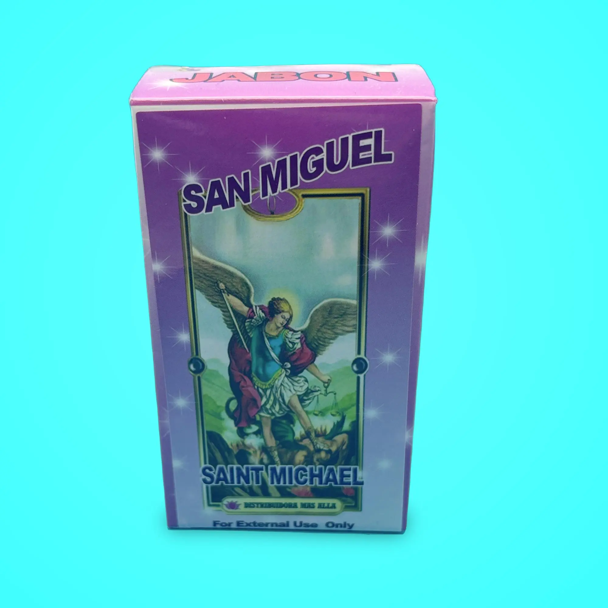 Saint Michael San Miguel Spiritual Cleansing Soap | Protective Body Care and Bath Soap Bar Cleanser