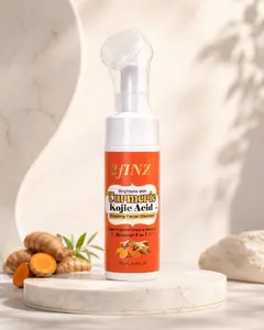 2FINZ TUMERIC FOAMING FACIAL WASH ,TIGHT WASH AND MAKEUP REMOVER 3 IN 1