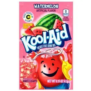 48x Kool-Aid Watermelon Packets - Flavorful Drink Powder Bundle