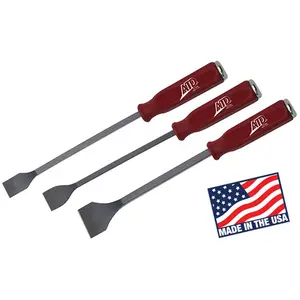 212 MAIN ATD-63953 Gasket Scraper Set - 3-Piece, Chemical Resistant, Drop Forged Alloy Steel, High Impact Hardware Tool Set