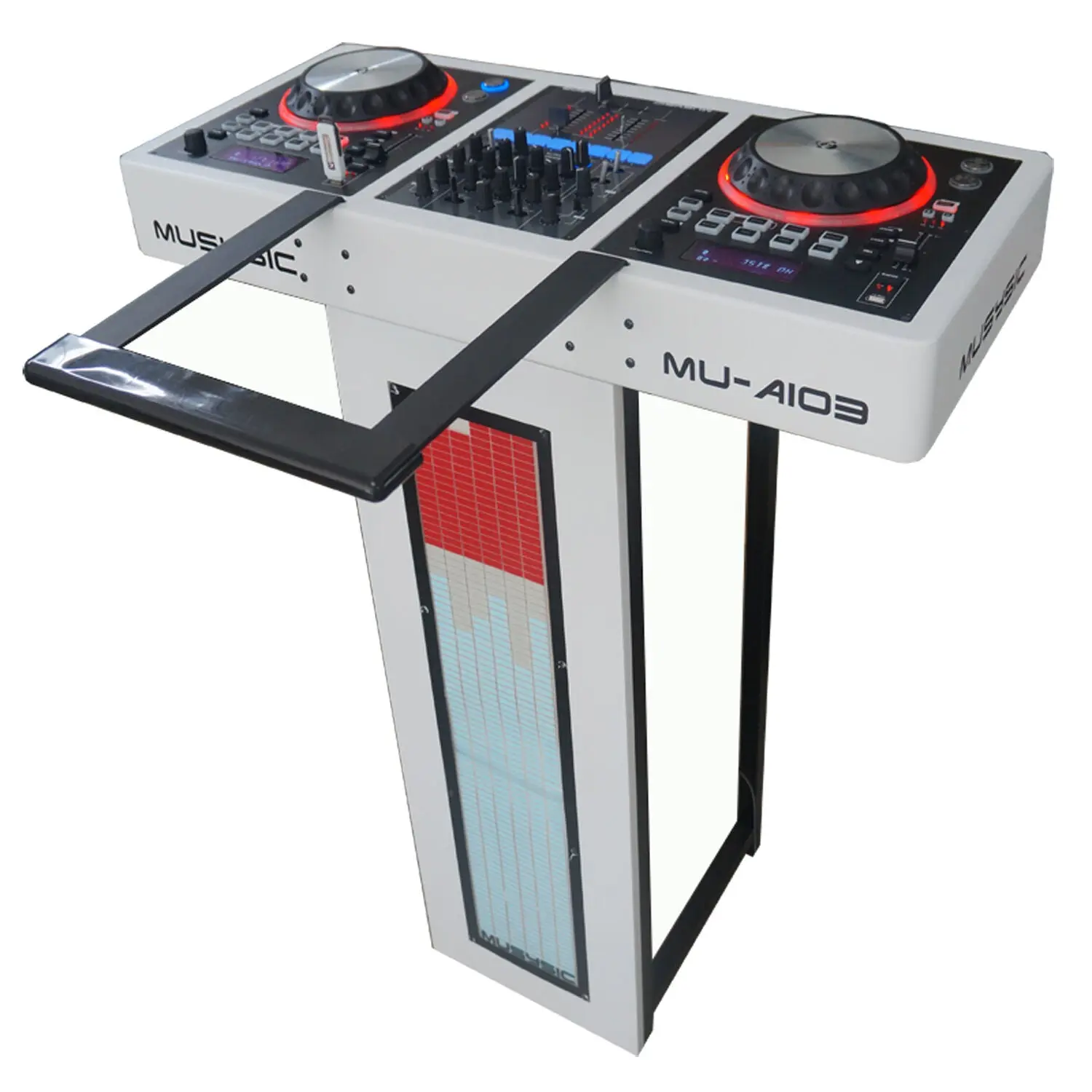 Pro DJ MIDI Controller with CDs and USB Playback & Sound effects