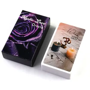 Mystical Love Oracle Tarot Cards Set, 78 Cards for Beginners and Enthusiasts, Ideal Gift for Paranormal Lovers, Divination, Valentine's Day