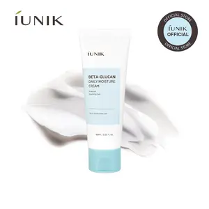 IUNIK Beta Glucan Daily Moisture Cream | Daily Hydration & Soothing for All Skin Types | 60ml / 2.02 fl oz