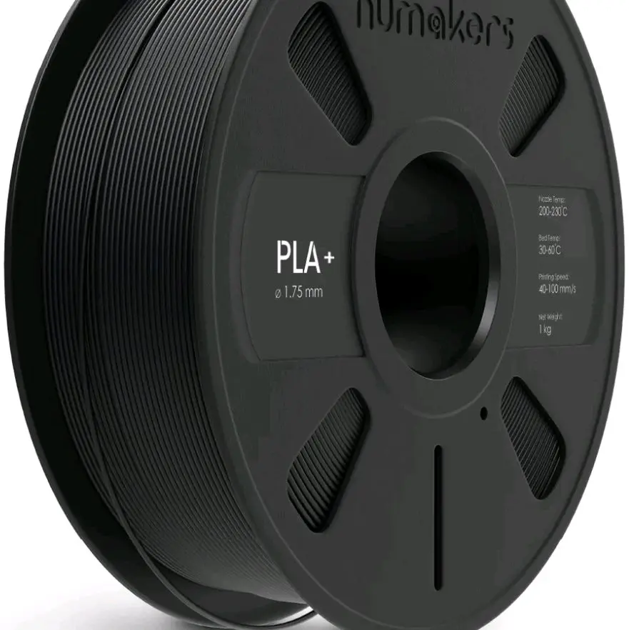 Numakers High-Quality PLA+ 3D Printing Filament, 1.75mm Diameter, 1KG Spool, Smooth and Reliable Print Performance, Compatible with Wide Range of 3D Printers, Office Equipment Part for Computers & Office Equipment
