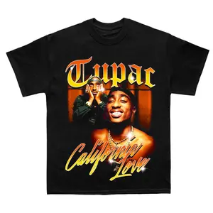 2 Pac West Coast Culture Unisex T-Shirt, Casual Cotton Tee YC250217